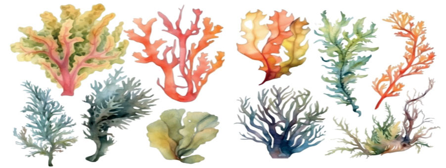 Algen zijn een goede bron van eiwit