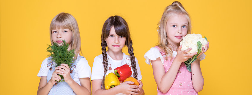 Vegetarische kinderen meer kans op ondergewicht