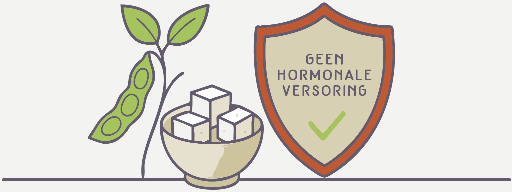 Soja-isoflavonen geen hormonaal effect