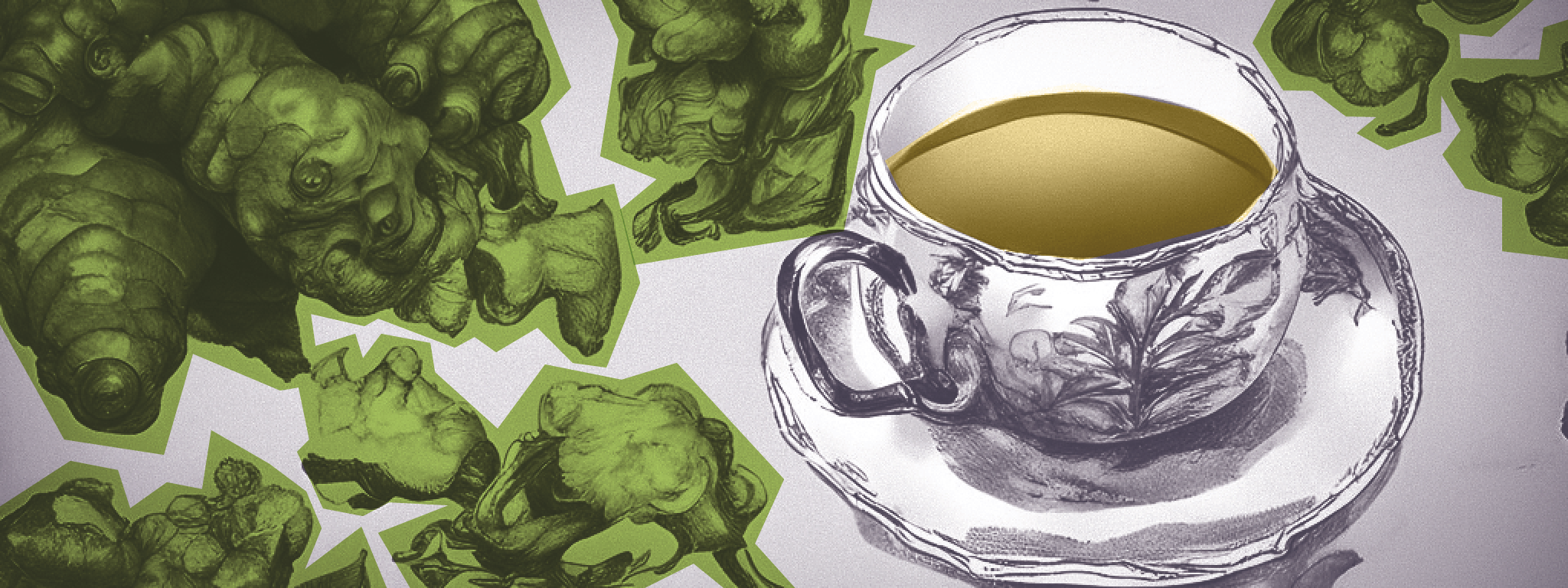 Groene thee met of zonder gember?