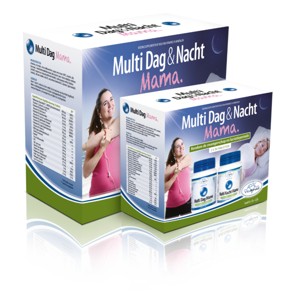 Multi Dag & Nacht Mama 2 x 30 & 2 x 90 Multi Dag & Nacht Mama 2 x 30 & 2 x 90