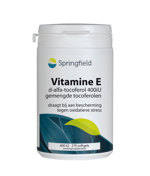Vitamine E d-alfa-tocoferol 400 iU & gemengde tocoferolen Vitamine E d-alfa-tocoferol 400 iU & gemengde tocoferolen