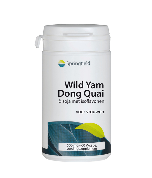 Wild Yam, Dong Quai en soja met isoflavonen