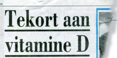 Vitamine D-tekort